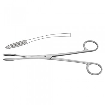 Gross-Maier Dressing Forcep Curved - Without Ratchet Stainless Steel, 21.5 cm - 8 1/2"